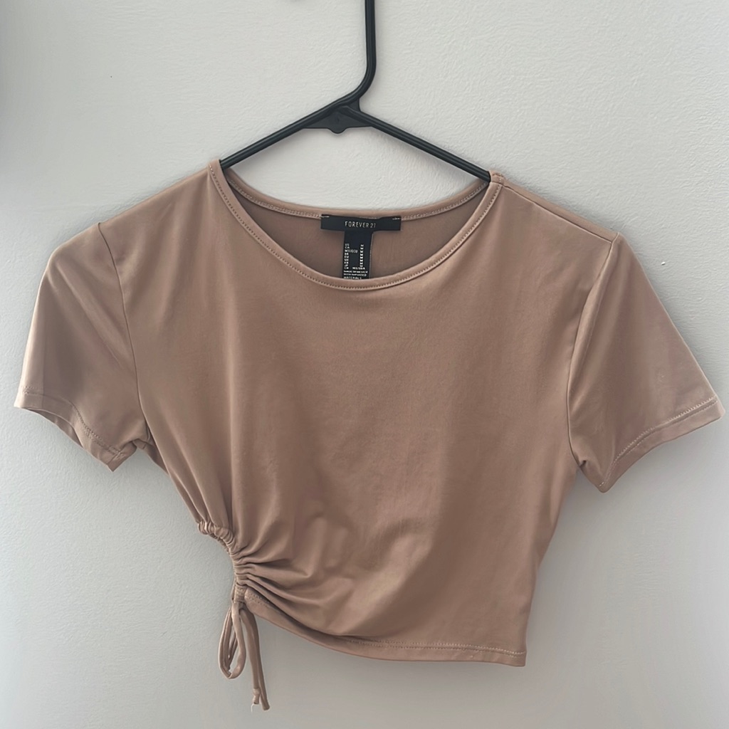 Forever 21 Brown Crop Top